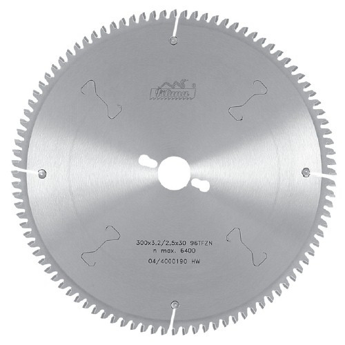Pílový kotúč SK 250x3,2x30 z80, 5387-11 TFZ N na neželezné kovy a plasty, PILANA