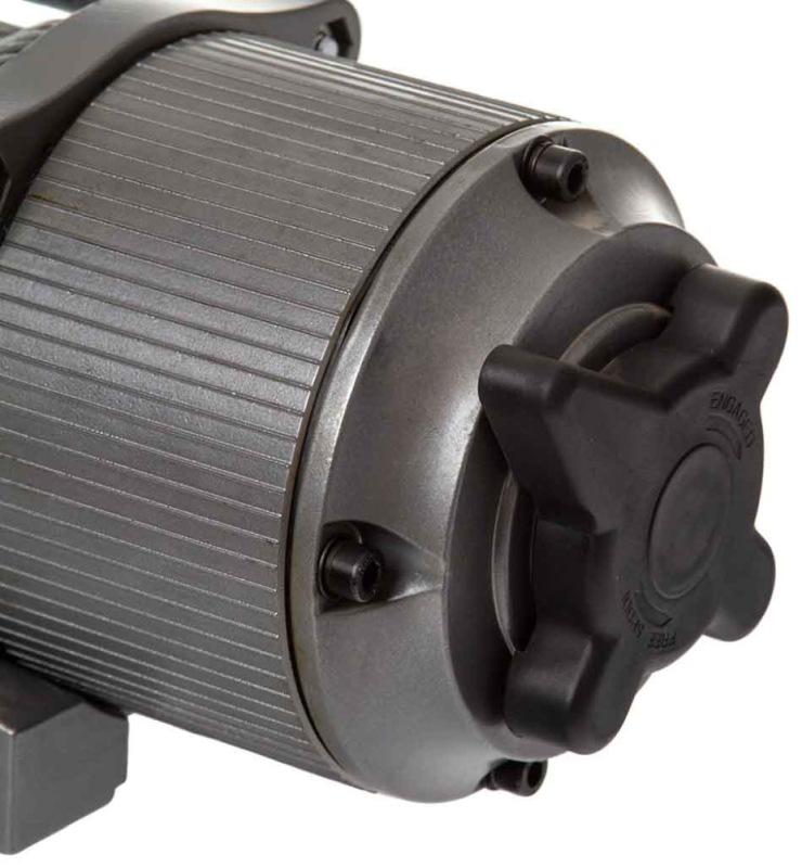 Navijak elektrický, 12V, 800W, max. ťah 1814 kg, oceľové lano 6 mm, MAR-POL 14