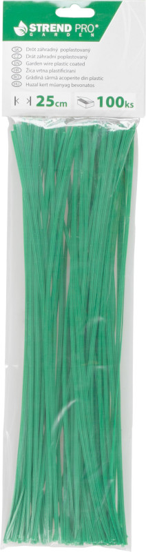 Drôt GardenTwist PVC 0,4x3 mm, L-250 mm, viazací, bal. 100 ks 1