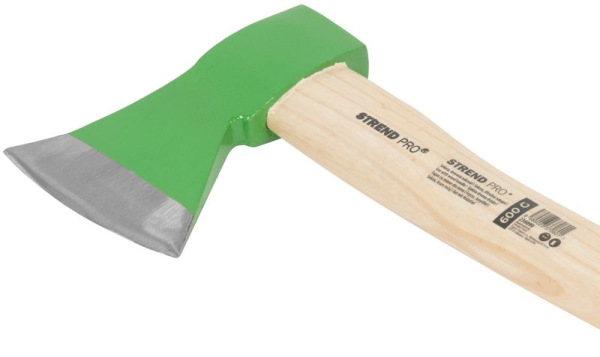 Sekera Strend Pro AX202 600 g, Green, A613, drevená násada 360 mm 1