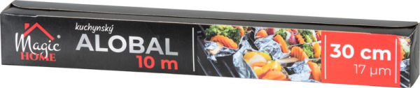 Alobal MagicHome 30 cm, L-10 m, 17 µm, hliníkový, grilovací, EXTRA STRONG 4