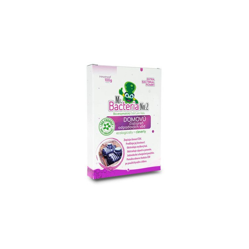 Aktivátor Mr.Bacteria No.2, do čističky odpadových vôd, 100g
