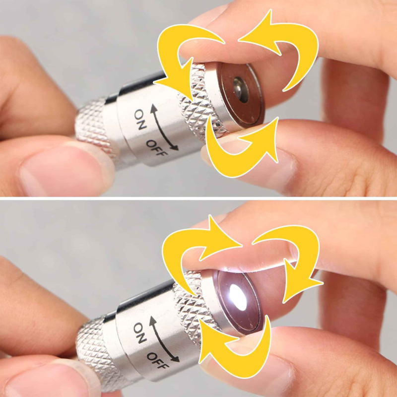 Vyťahovač magnetický teleskopický + Led 80 cm, GEKO 10