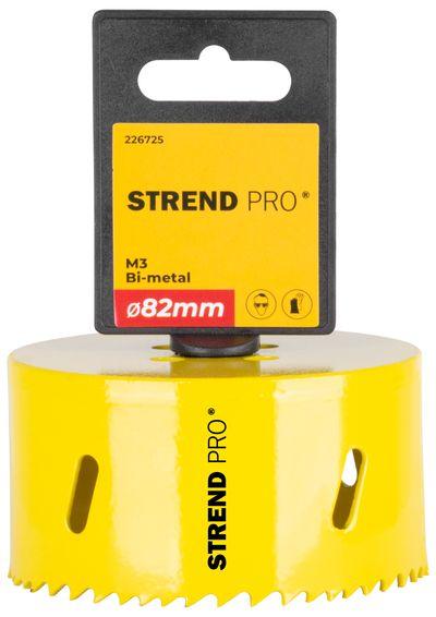 Vyrezávač Strend Pro BHS44, 82 mm, M3 Bi-metal, korunka do kovu, pílový 2