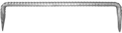 Svorka tesárska H03, 250x10 mm, Zn, kramľa