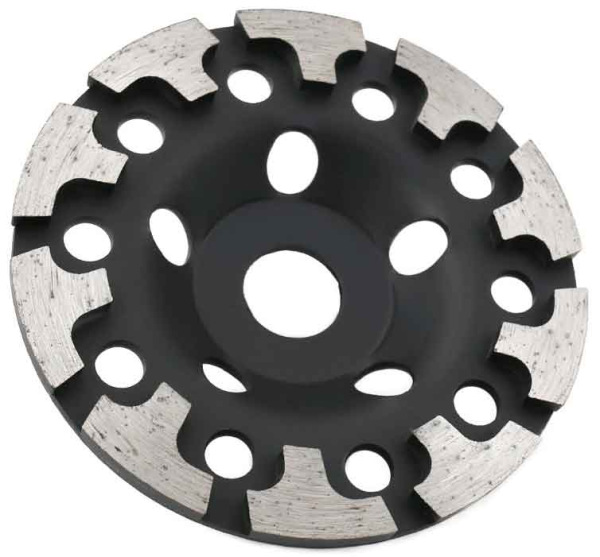 Brúsny diamantový kotúč 125x5x22,2 mm na brúsenie žuly, mramoru, typ-T, PROFI, XL-TOOLS 1