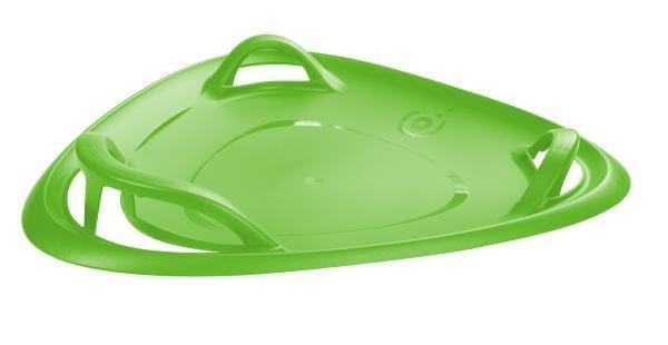 Plastkon sánkovací tanier METEOR 70 cm zelená