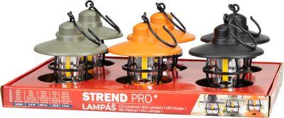 Svietidlo Strend Pro Camping NX1069, RETRO lampášik, mix farieb, 200 lm, 3xAAA, Sellbox 6 ks 4