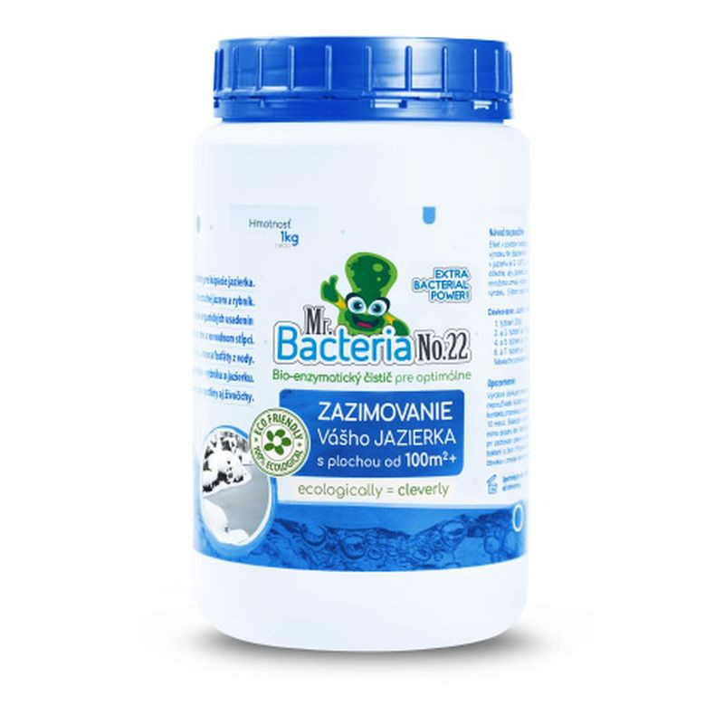 Aktivátor Mr.Bacteria No.22, zazimovač pre jazierka s plochou 100m2, 1000g