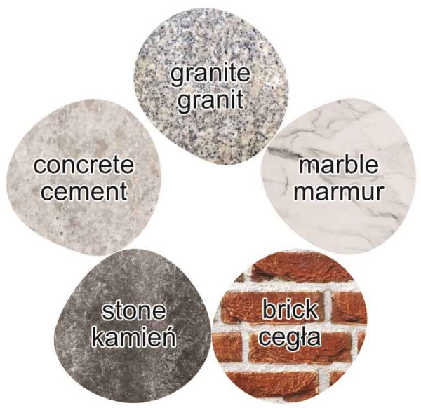 Brúsny diamantový kotúč 125x5x22,2 mm na brúsenie žuly, mramoru, typ-T, PROFI, XL-TOOLS 3