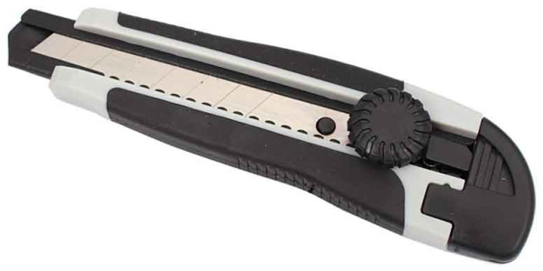 Sada ulamovacích nožov 18 mm v predajnom boxe, 24 ks, s kolieskom, 4 farby, XL-TOOLS 3