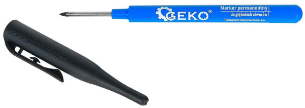 Fixa s úzkym hrotom do hlbokých otvorov, GEKO 1