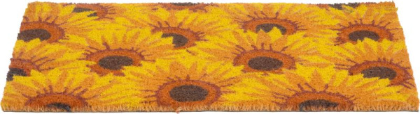 Rohožka MagicHome, pred dvere, Sunflowers, kokos/pvc, 45x75 cm 1
