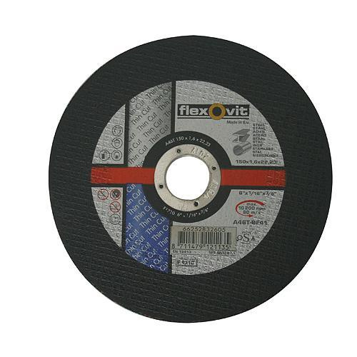 Kotúč flexOvit ThinCut, 150x1,6 mm, A46R-BF41, Industrial Line, oceľ
