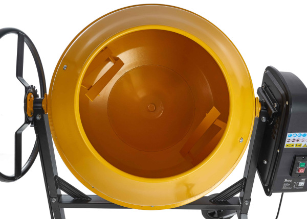 Miešačka elektrická 220 V, bubon 120 litrov, 550 W, priemer plniaceho otvoru 385 mm, GEKO 6