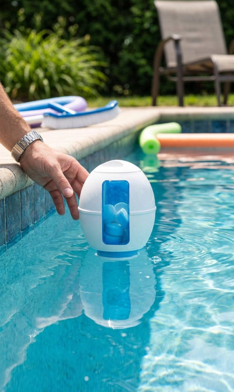 Dávkovač Strend Pro, na 3" tablety, priehľadný 1