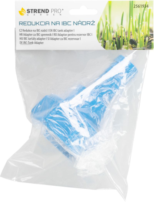 Redukcia Strend Pro, na IBC nádrž, 1", 25 mm, hadicový výstup, PVC 1