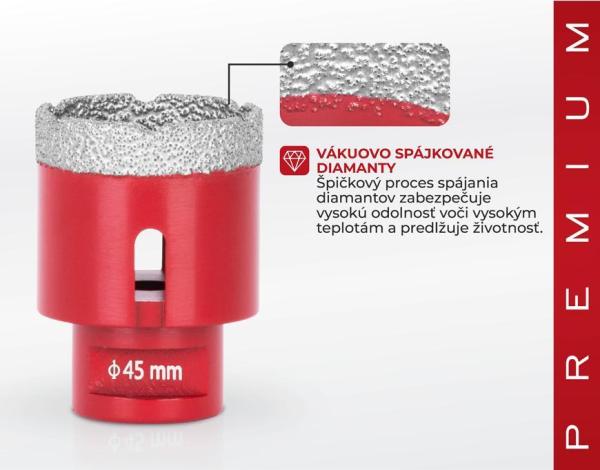 Vyrezávač Strend Pro Premium DCB11, 45 mm, M14, korunka, diamant, professional 2