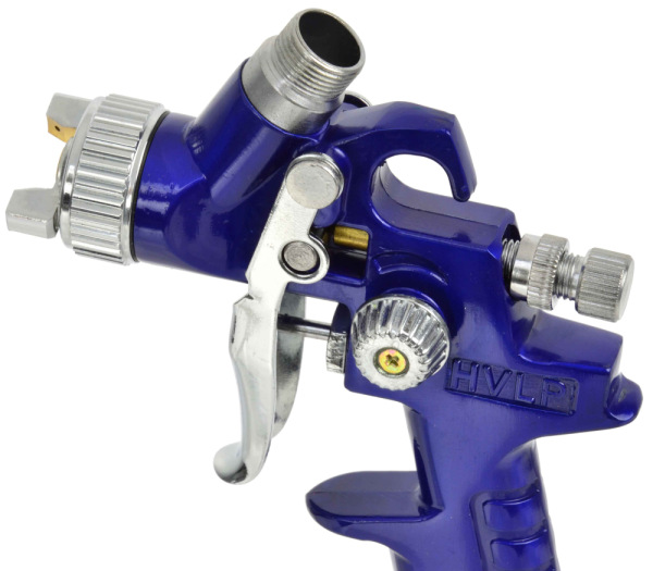 Striekacia pištoľ HVLP MINI s hornou nádobkou 125 ml, tryska - 0.8mm, závit M14x1, GEKO 6