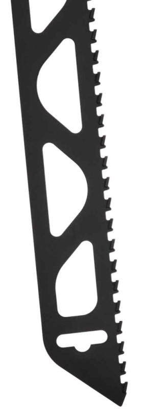 Mečový pílový list s SK plátkami na pórobetón, 455 mm, GEKO
