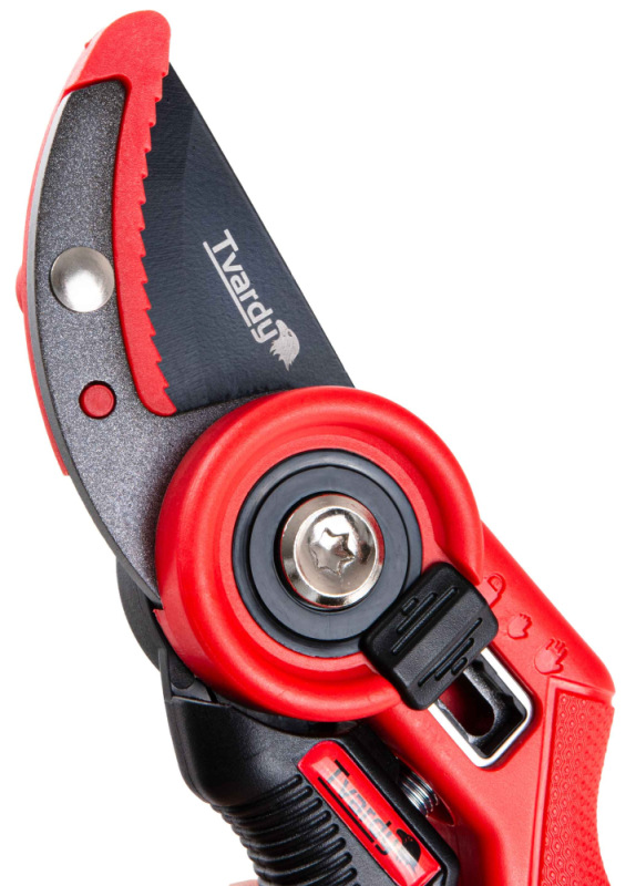 Záhradnícke nožnice 210 mm, zubaté ostrie, japonská oceľ SK5, teflón, TVARDY 6