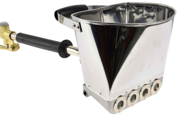 Pneumatická omietačka, pracovný tlak 4-9 barov, 1/2" závit, 50-70 m2/hod, GEKO 2