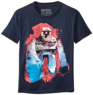 Pánske bavlnené tričko MINECRAFT Golem - XL (extra large)