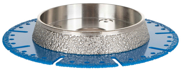 Diamantový kotúč na rezanie a zrážanie hrán PVC rúr 125 mm, GEKO 2