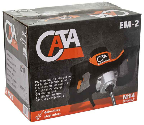 Miešadlo elektrické 1800W, 0-700 ot./min, 6 stupňov otáčok, CATA 2