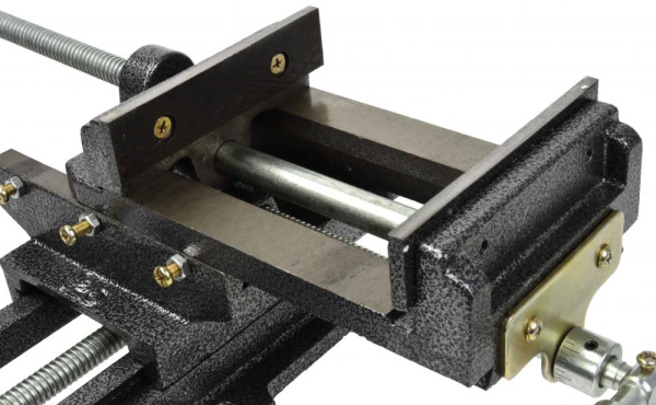 Zverák krížový dvojosový 125 mm, GEKO 5