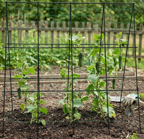 Sieť na uhorky s konštrukciou Strend Pro, 1,8x1,8 m 1