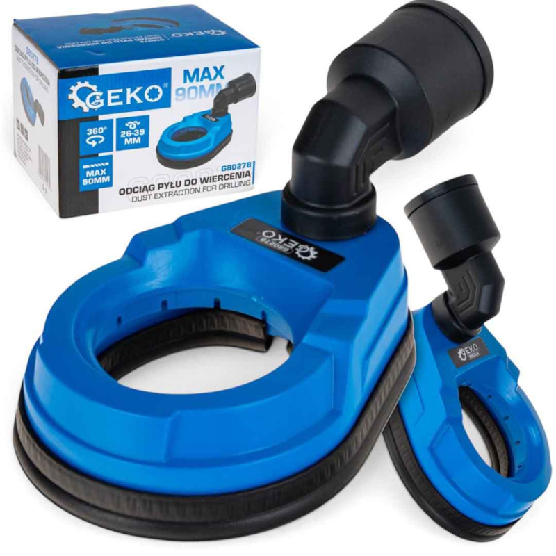 Odsávač prachu pri vŕtaní otvor 90 mm, GEKO