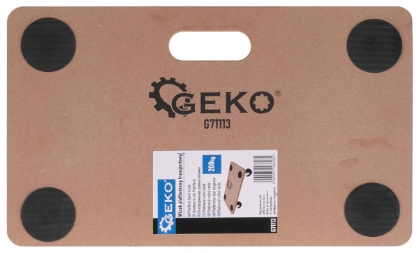 Plošinový vozík 200 kg, GEKO 3
