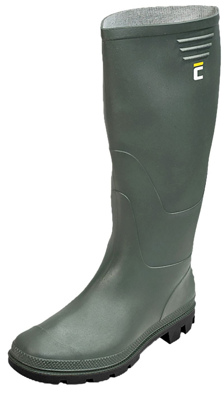 Čižmy boots Ginocchio, olivová 45, Pvc, záhradné