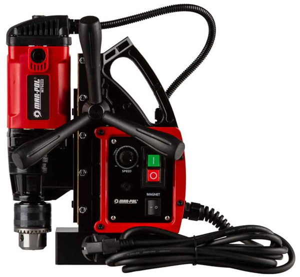 Vŕtačka s magnetickým stojanom 1480 W, sila upnutia 11 500 N, MAR-POL 8