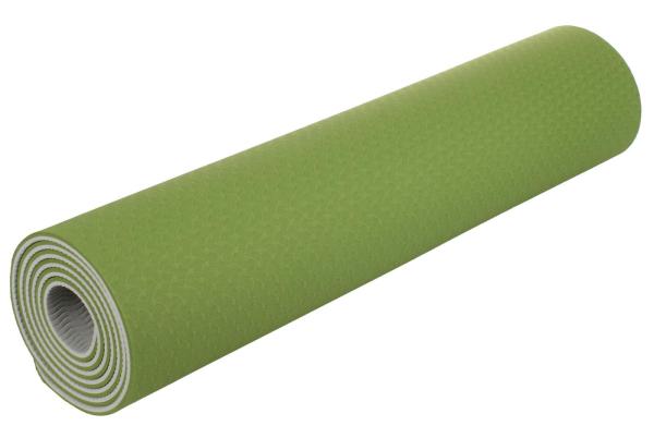 Merco TPE Yoga II karimatka s obalom 183 x 61 x 0,6 cm limetková