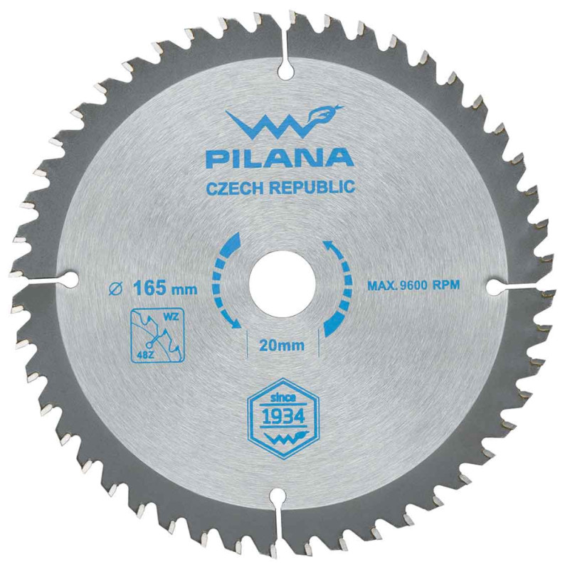 Pílový kotúč s SK plátkami 190x2,2x30 zuby 24 WZ, PILANA