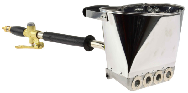 Pneumatická omietačka, pracovný tlak 4-9 barov, 1/2" závit, 50-70 m2/hod, GEKO 3