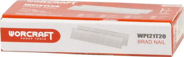 Klince do sponkovačky Worcraft CNS-S20Li / CNS-S20LiH, 20 mm, Typ T, bal. 5000 ks 1