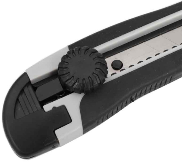 Sada ulamovacích nožov 18 mm v predajnom boxe, 24 ks, s kolieskom, 4 farby, XL-TOOLS 1