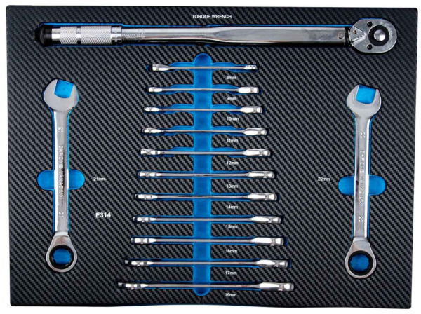 Dielenský vozík na náradie so 7 zásuvkami, náradie- 258 dielov, 850x450x950 mm, GEKO 5