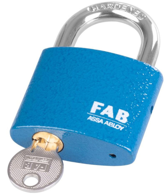 Zámok FAB 30H/45 mm, visiaci, 3 kľúče, tvrdený 2