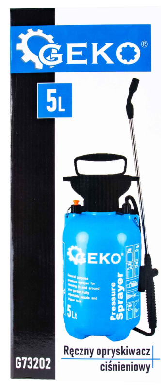 Postrekovač ručný tlakový 5 litrov, GEKO 13
