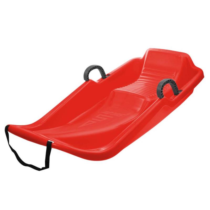 Plastové boby Sulov TWISTER, červené s brzdou