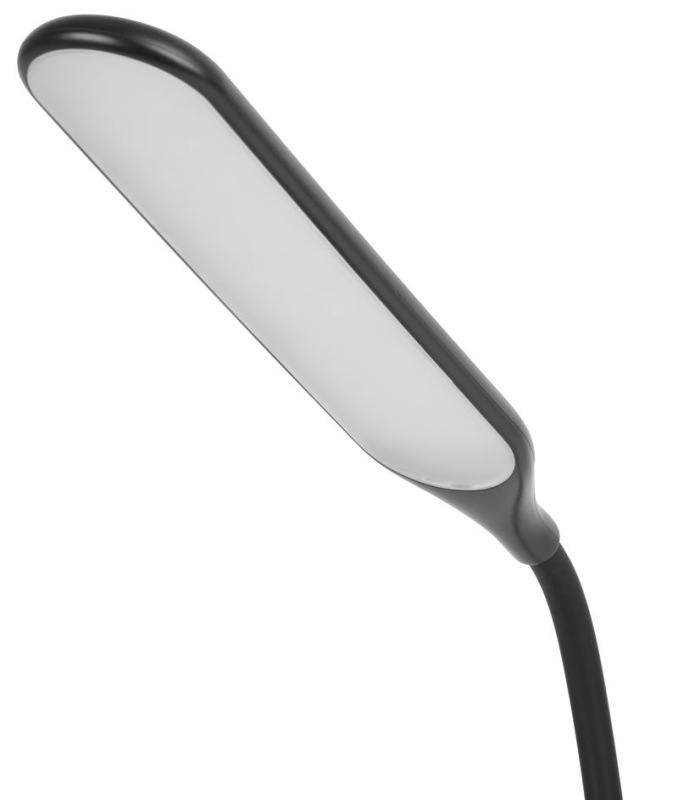 Lampa LED, stolná, stmievateľná, čierna, 6 W, 4500 K 2