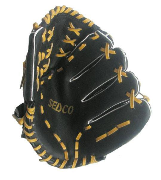 Baseball rukavica DH-120 syntetická koža 12" Richmoral čierna, ľavá