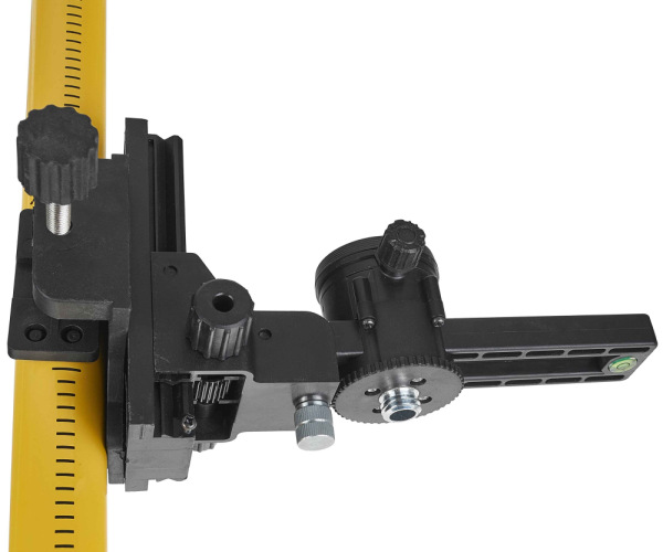 Teleskopický nosný stĺp pre laser 420 cm + adaptér pre sklony, GEKO 5