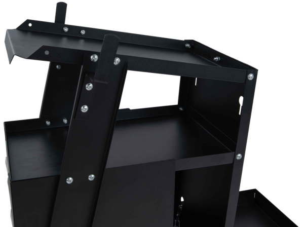 Mobilný vozík pre zváračov, 4 zásuvky, GEKO 10