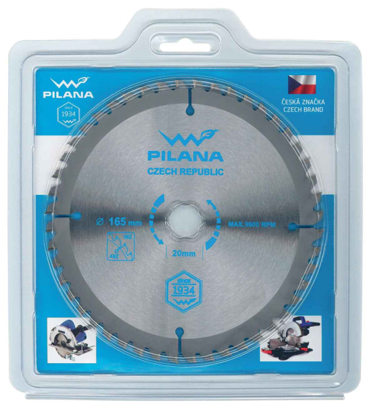 Pílový kotúč s SK plátkami 190x2,2x30 zuby 24 WZ, PILANA 2