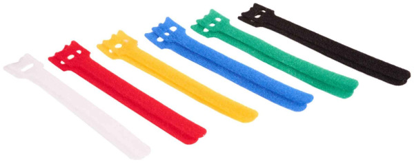 Páska farebná na suchý zips 150 mm x 12 mm, 12 ks, GEKO 5